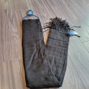NWT Black Chaps Scarf